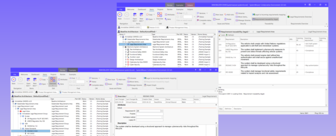 Immobilizer demo screenshots